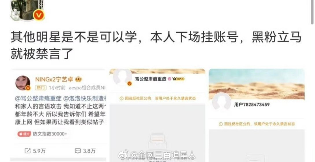 说真话 如果内娱明星这样干舆论环境会不会这样好？宁艺卓喊话黑粉