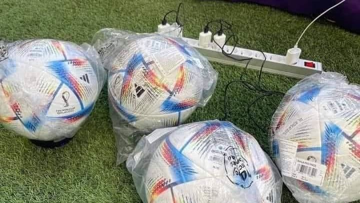 原来世界杯足球是需要充电的不是吧！原来足球也要“续航”？⚽🔋卡塔尔&美加墨世界