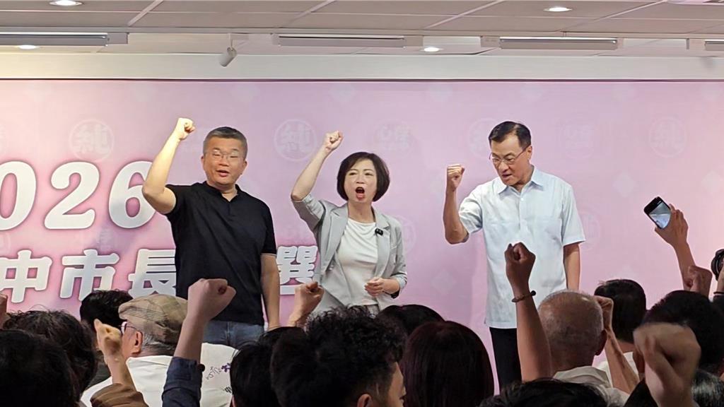 何欣纯竞委会成军 苏嘉全、蔡其昌坐镇拼翻转台中
距离选战剩下4个月，民进党台中市