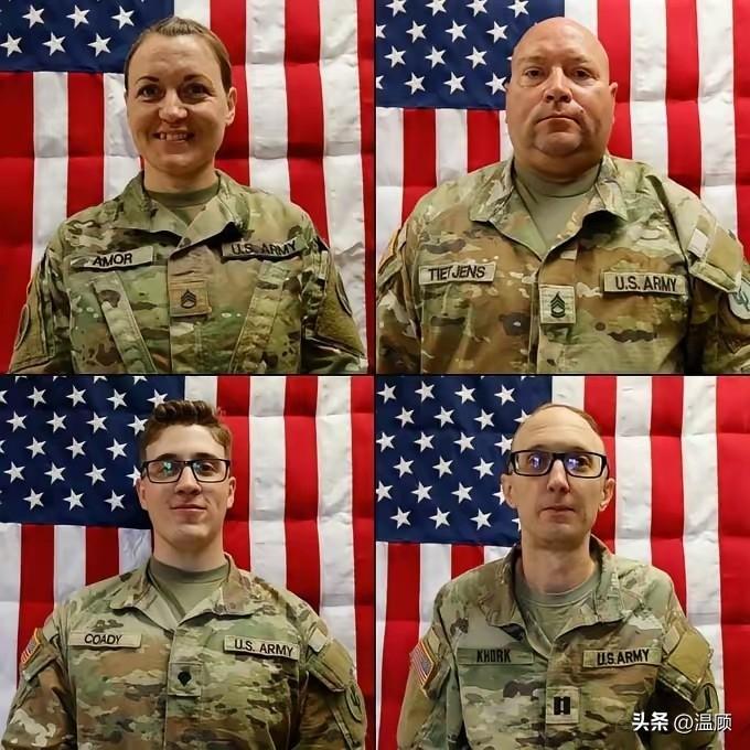 美国五角大楼公布了在伊朗相关冲突中阵亡的首批4名美军人员姓名，均为陆军预备役士兵