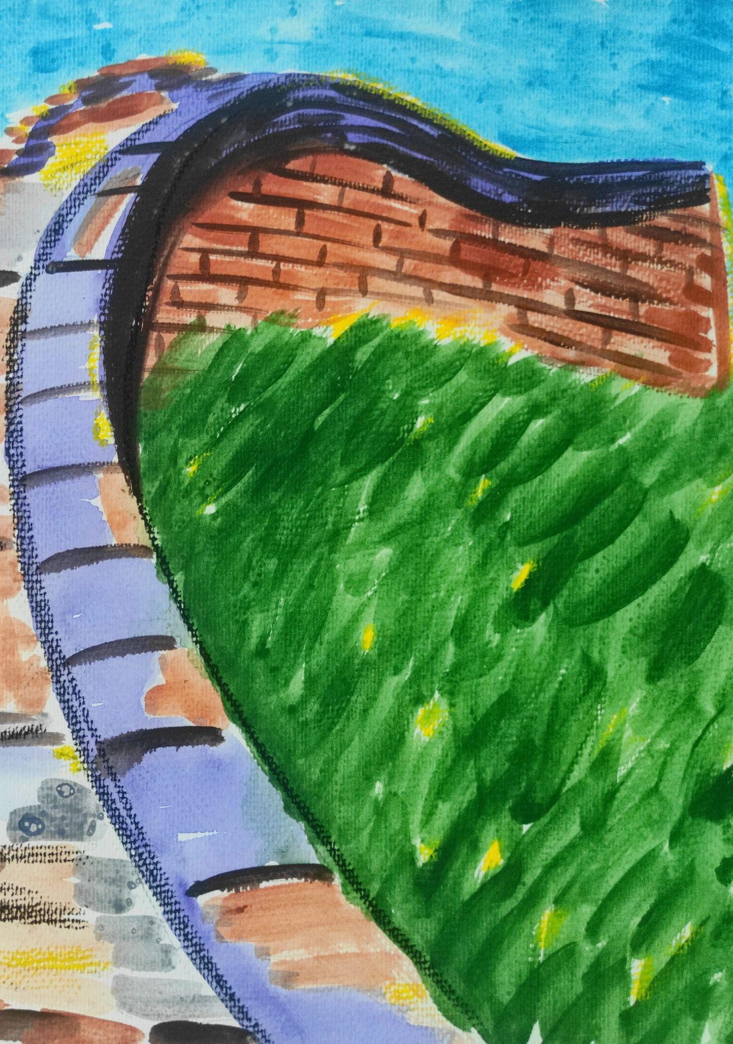 天涯地角。西八达岭的另一面，当繁华褪尽，只剩断壁诉说往事，残长城蜿蜒于...