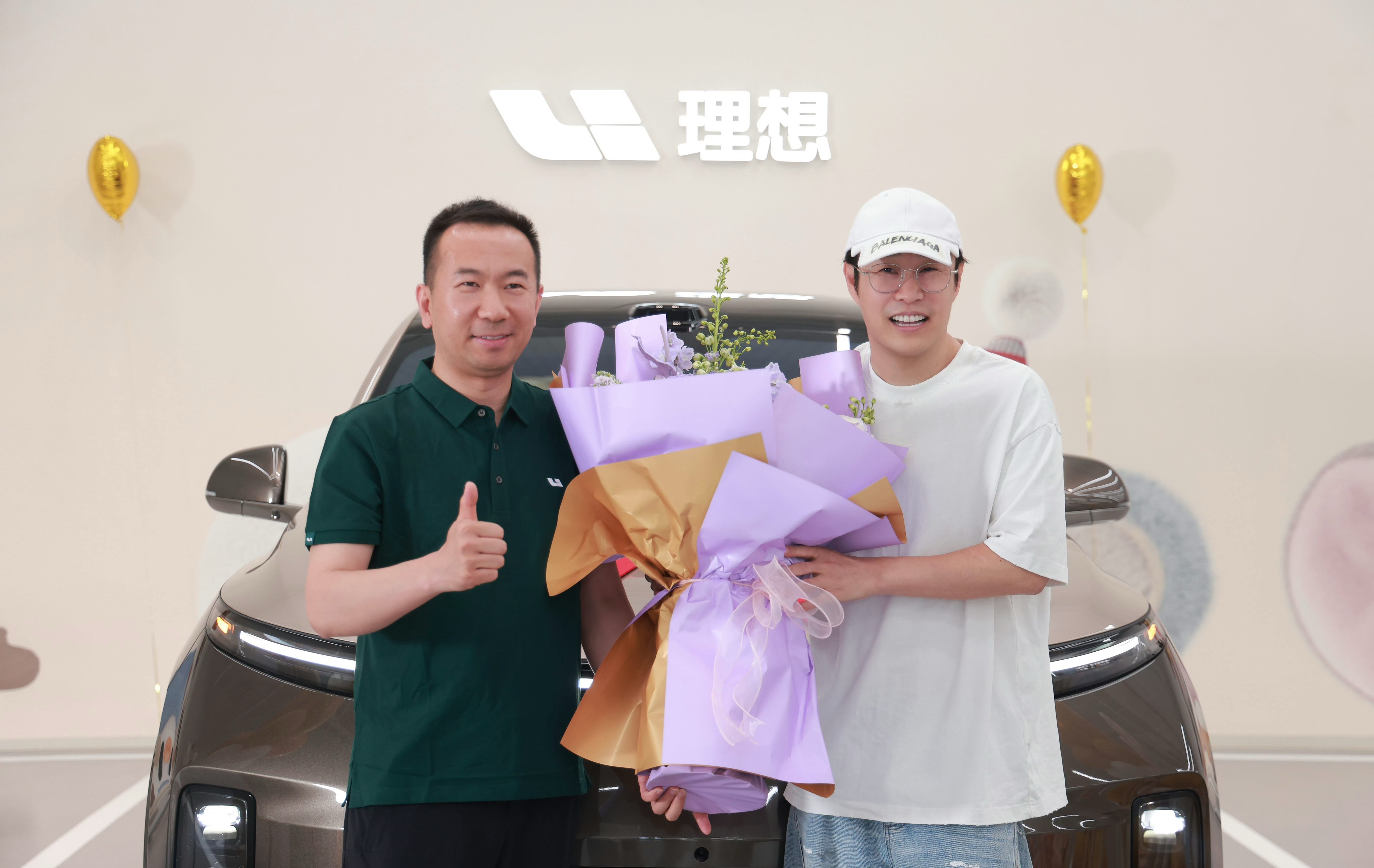 小沈阳提了理想L9 Livis，整挺快。说实话，北方增程还是有优势。 