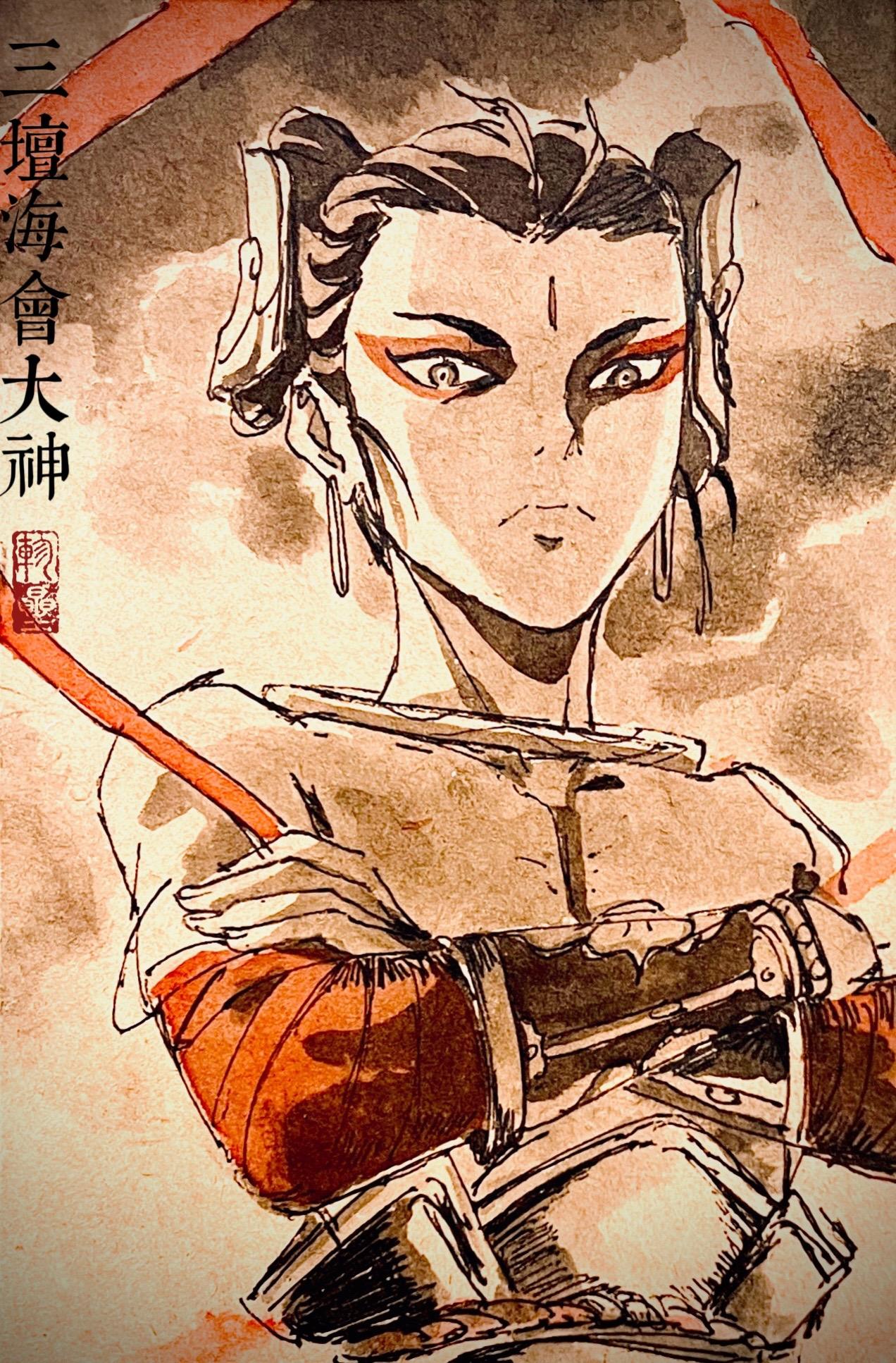 天庭三大反骨仔。猴哥明着反 杨戬暗着反 哪吒随时反黑神话悟空创作激励