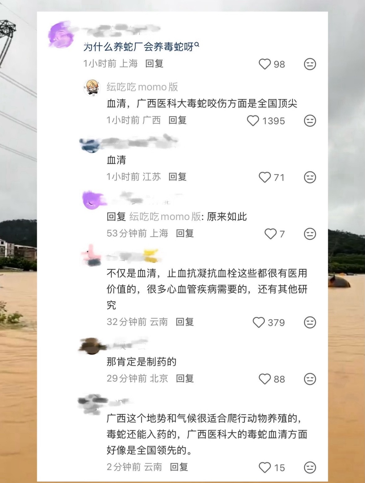 不要再问为什么广西蛇场要养毒蛇了。 