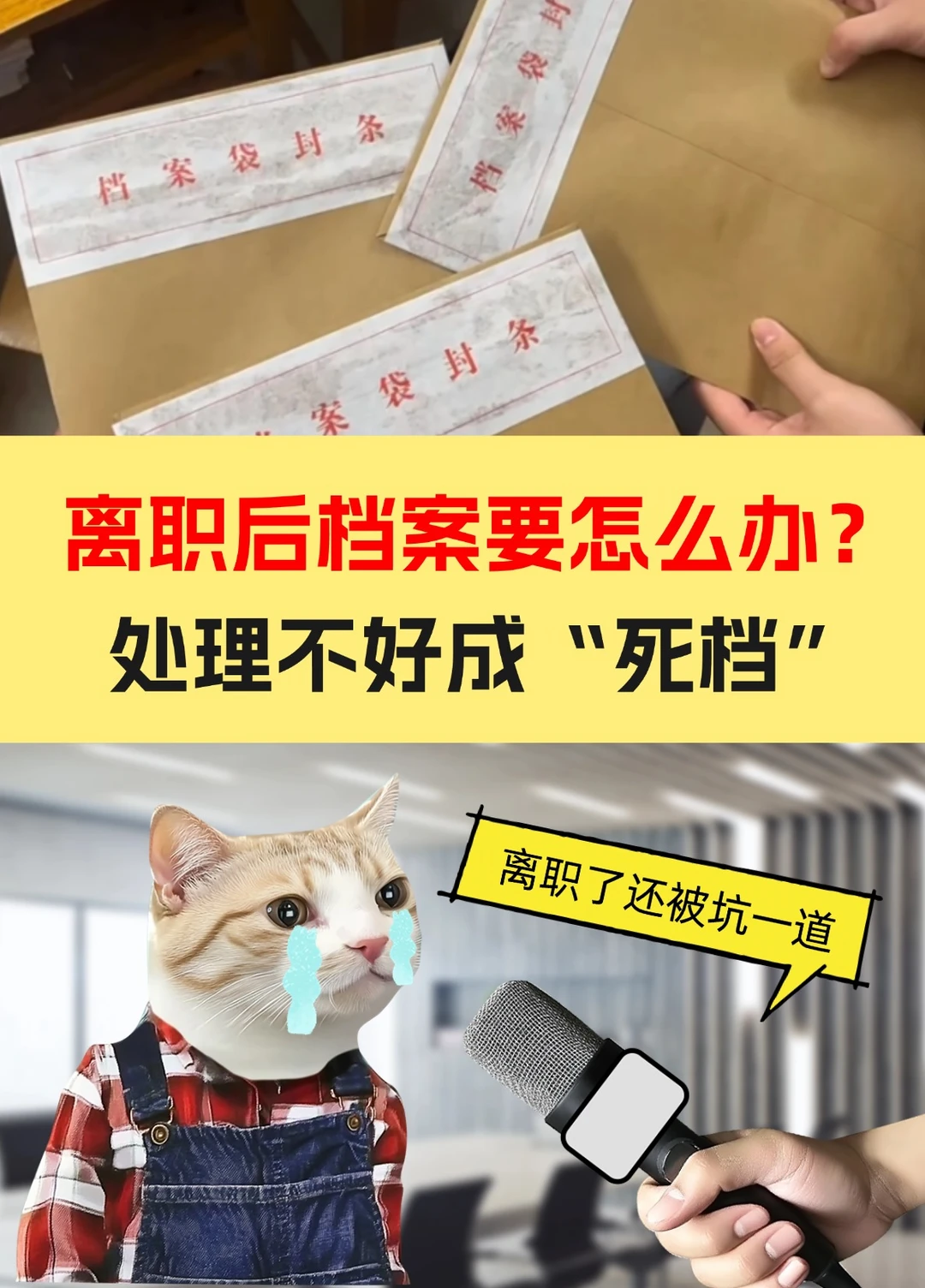 离职后档案怎么办？新手零踩坑