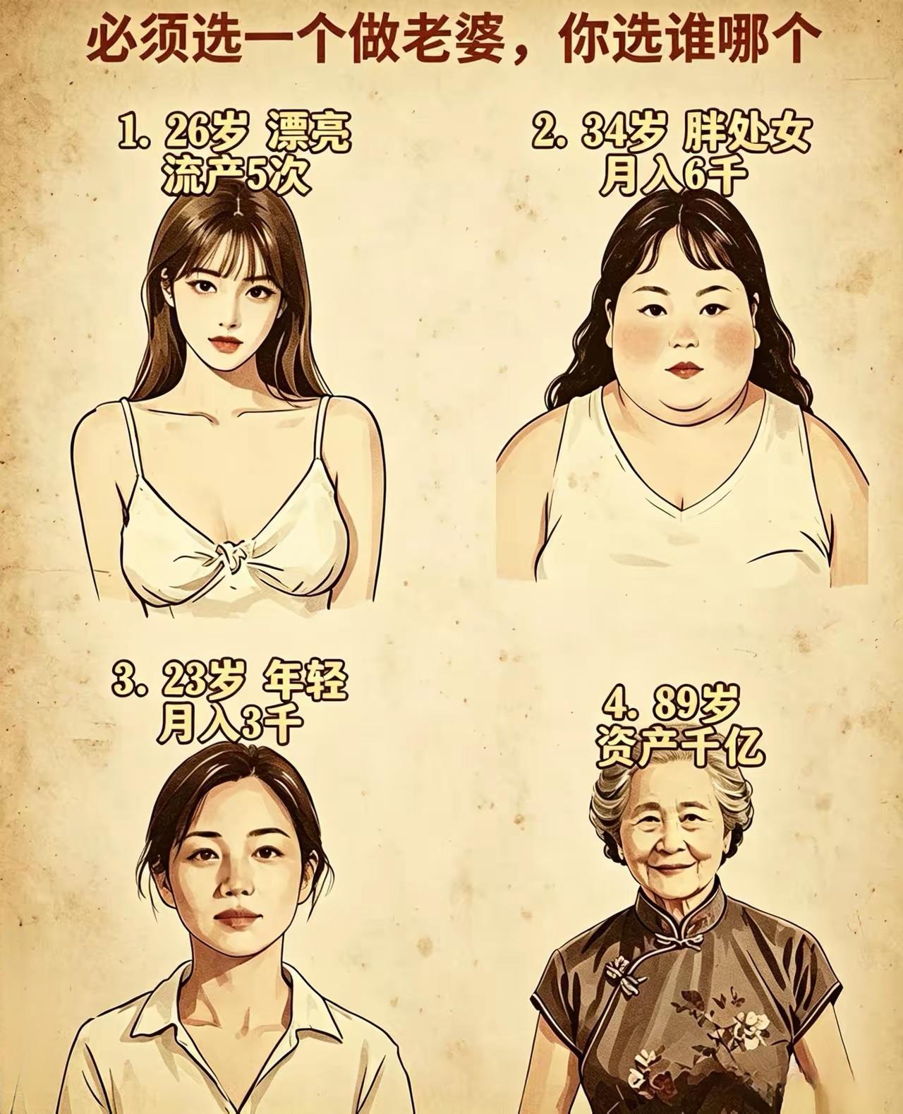 如果男方超过60岁，哪个都不会同意。