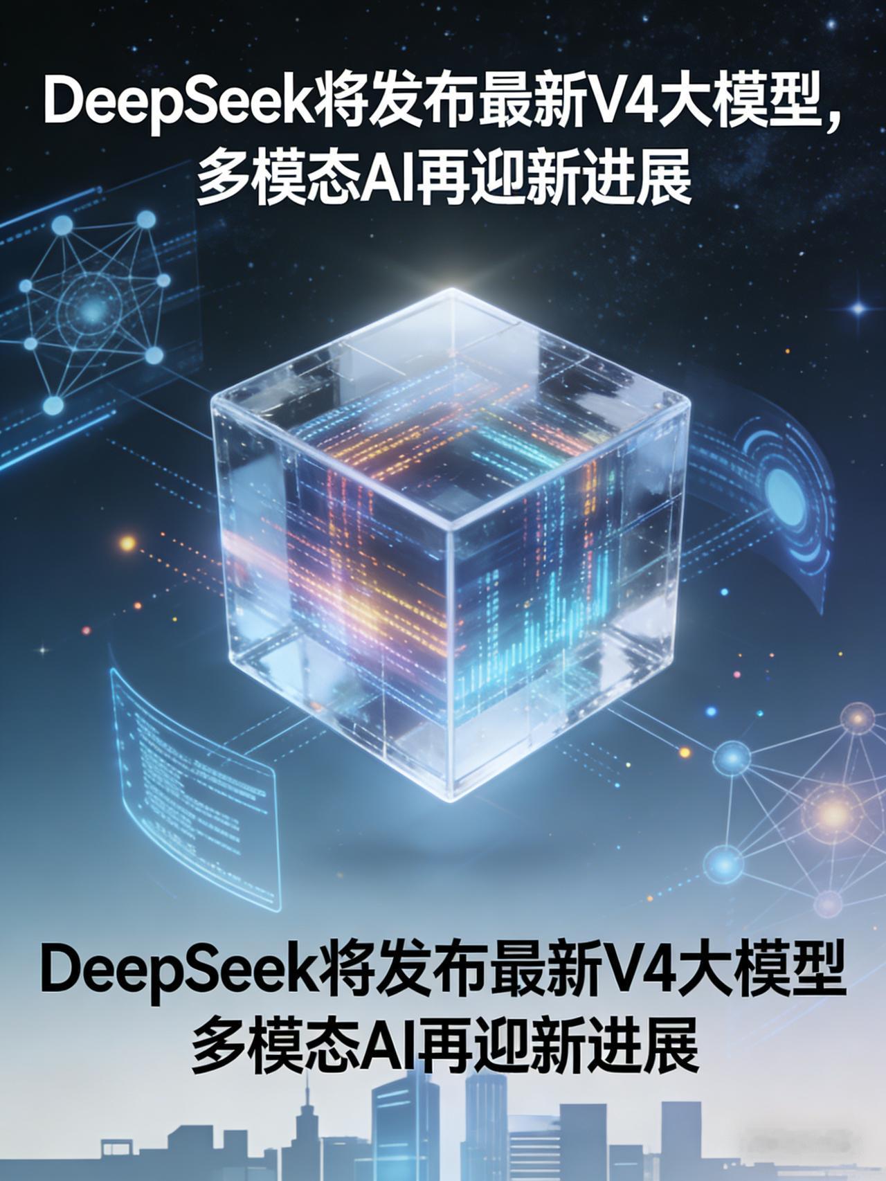 DeepSeek将发布最新V4大模型，多模态AI再迎新进展

你有没有试过，想做