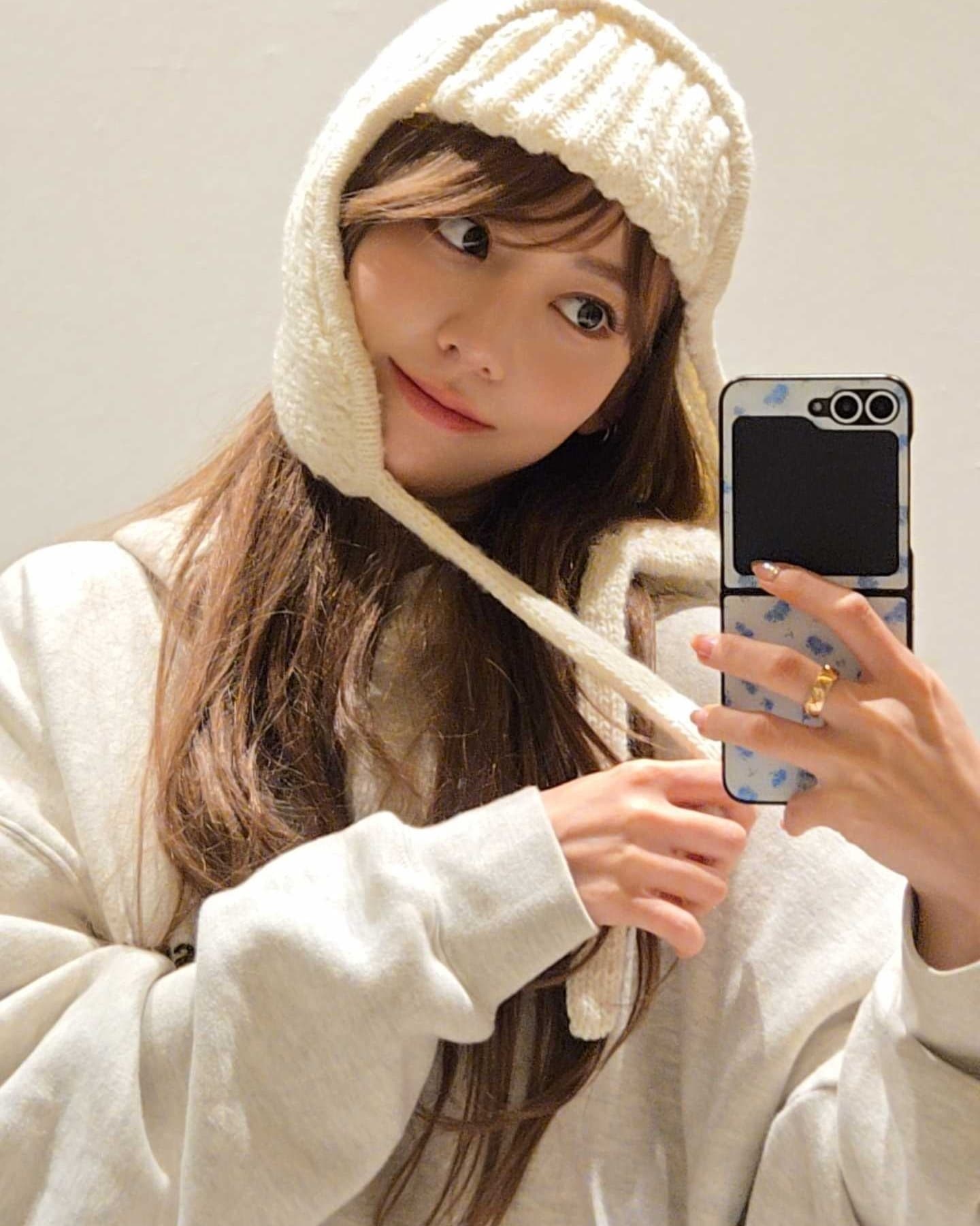 39saku_chan IG去年年末开始的今年第一个Kkurochet🧶🎀 