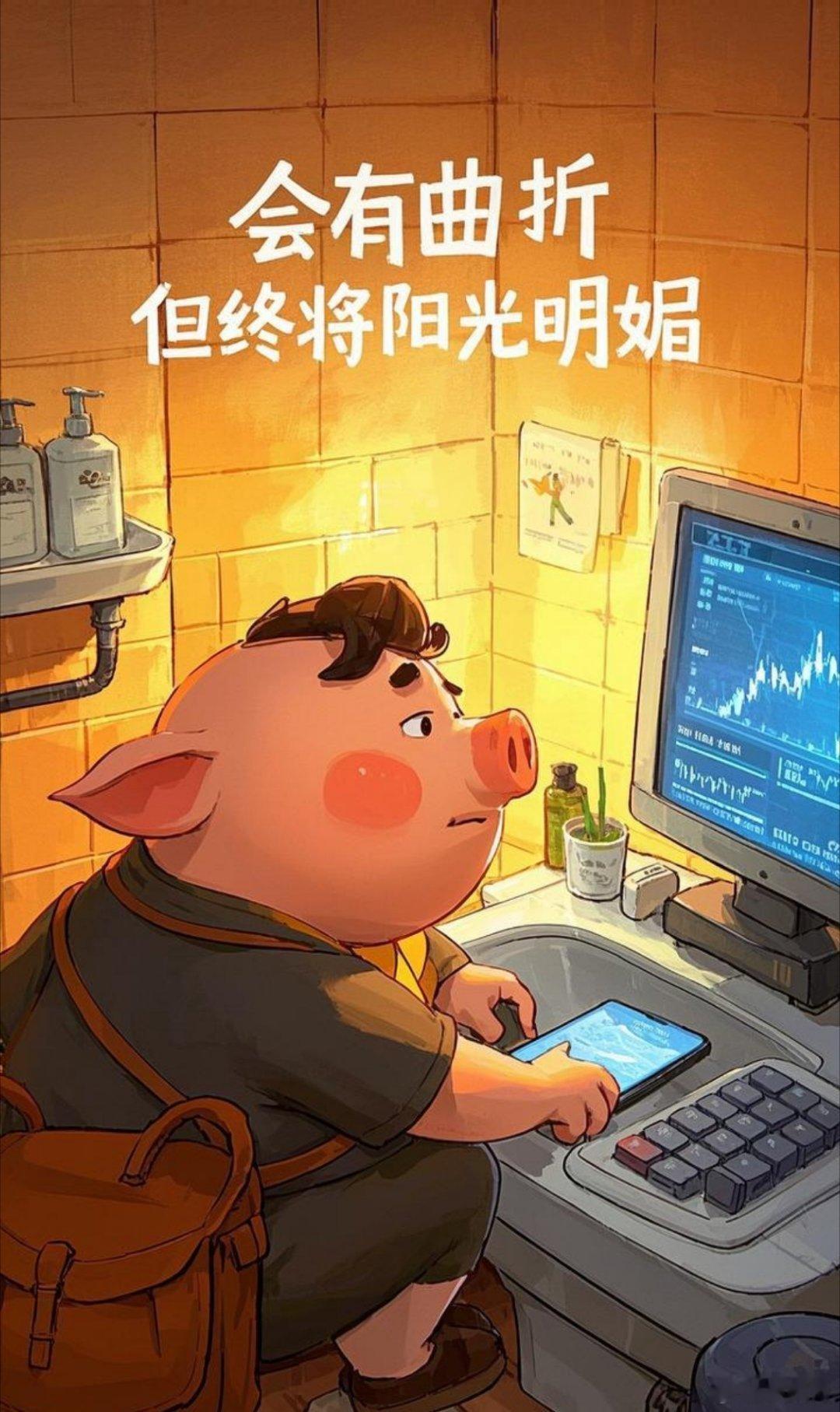 投资之路铺满荆棘，但终将阳光灿烂。 股票[超话]  