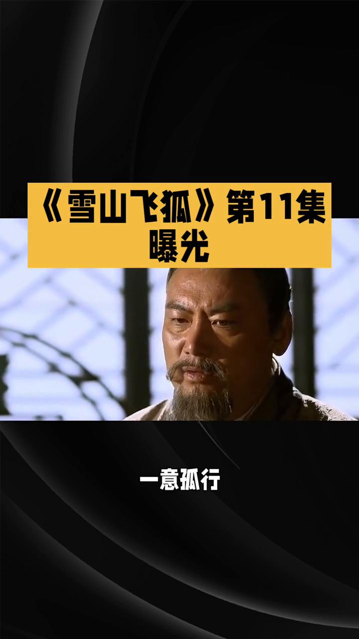八五版雪山飞狐第十一集。
延续了江湖的恩怨情仇与刀光剑影，剧情跌宕起伏。剧集开场