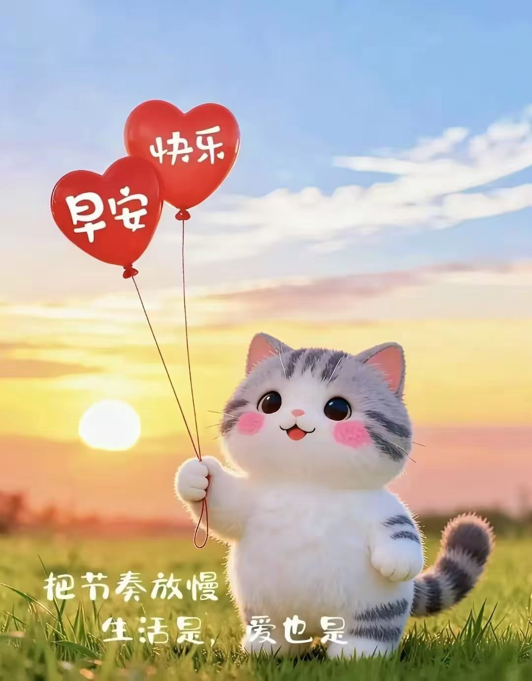 生活是一场温柔奔赴的春暖花开🌸无论忙碌也好，轻松也罢都要认真热爱❤️在每一个晴