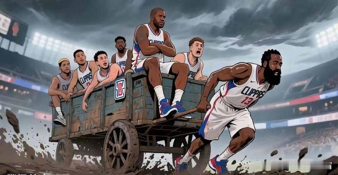 感觉哈登来骑士真是来对了。不管骑士实力如何，战绩如何，最起码哈登不用那么累啊。