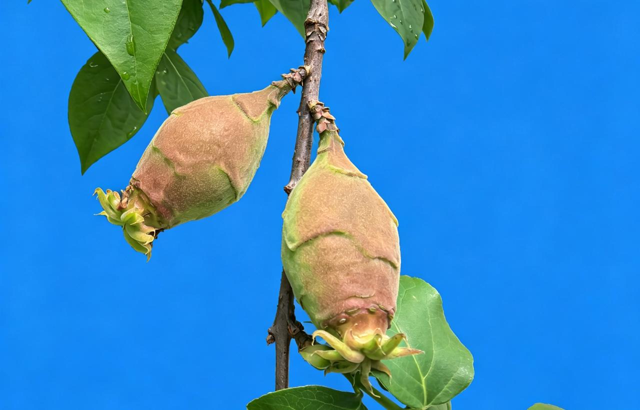 碧空如洗，花果飘香。