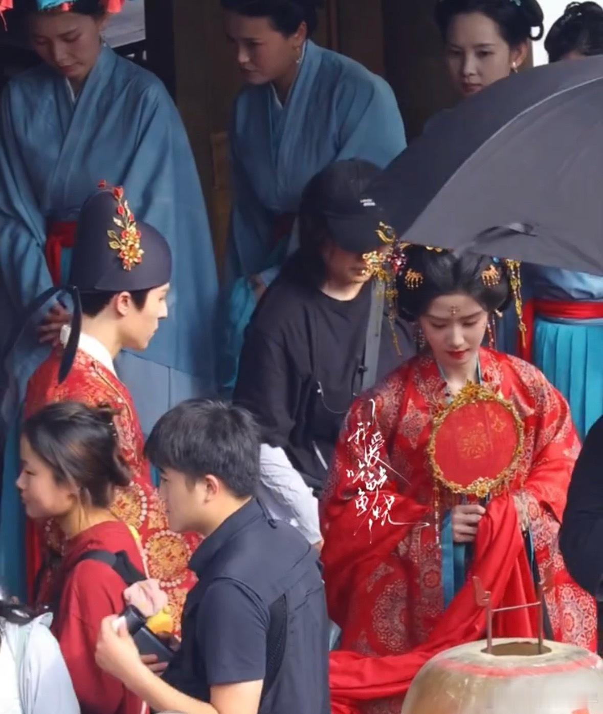 卢昱晓尹浩宇大婚造型卢昱晓尹浩宇何不同舟渡大婚期待正片