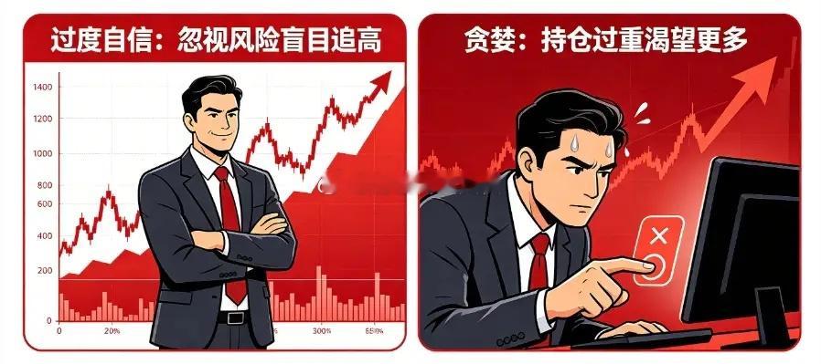 在股市，牛市最大的风险其实是过度自信和贪婪！就像2007年和2015年的牛市，很