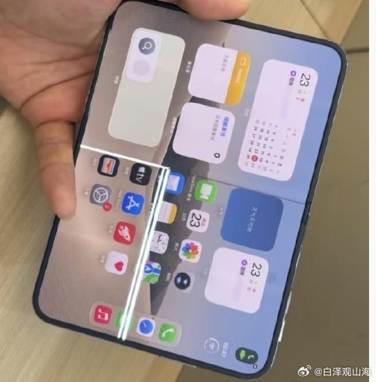 iPhoneDuo内屏破损痕迹与华为PuraXMAX外壳设计雷同 好的设计真是心