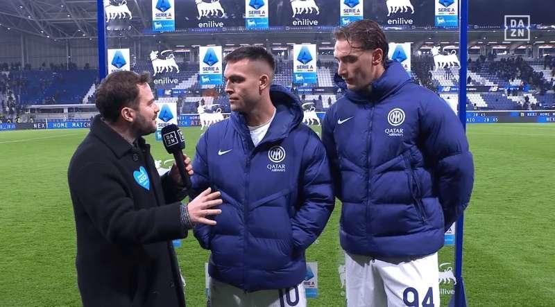 黑小巴、红小图。巴雷拉上半场一个面对门将没踢到球，下半场又面对空门“解围”了，这