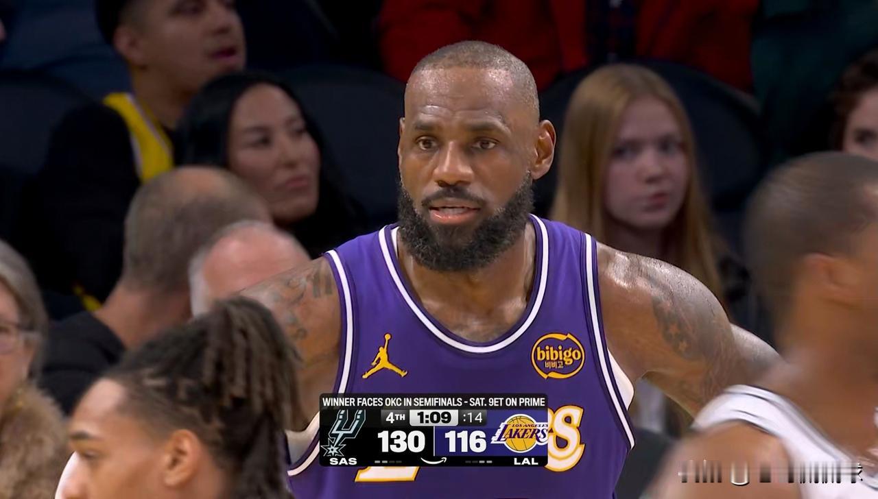 湖人老将詹姆斯真是太热爱篮球了！在今天湖人主场以119：132不敌马刺的赛后采访