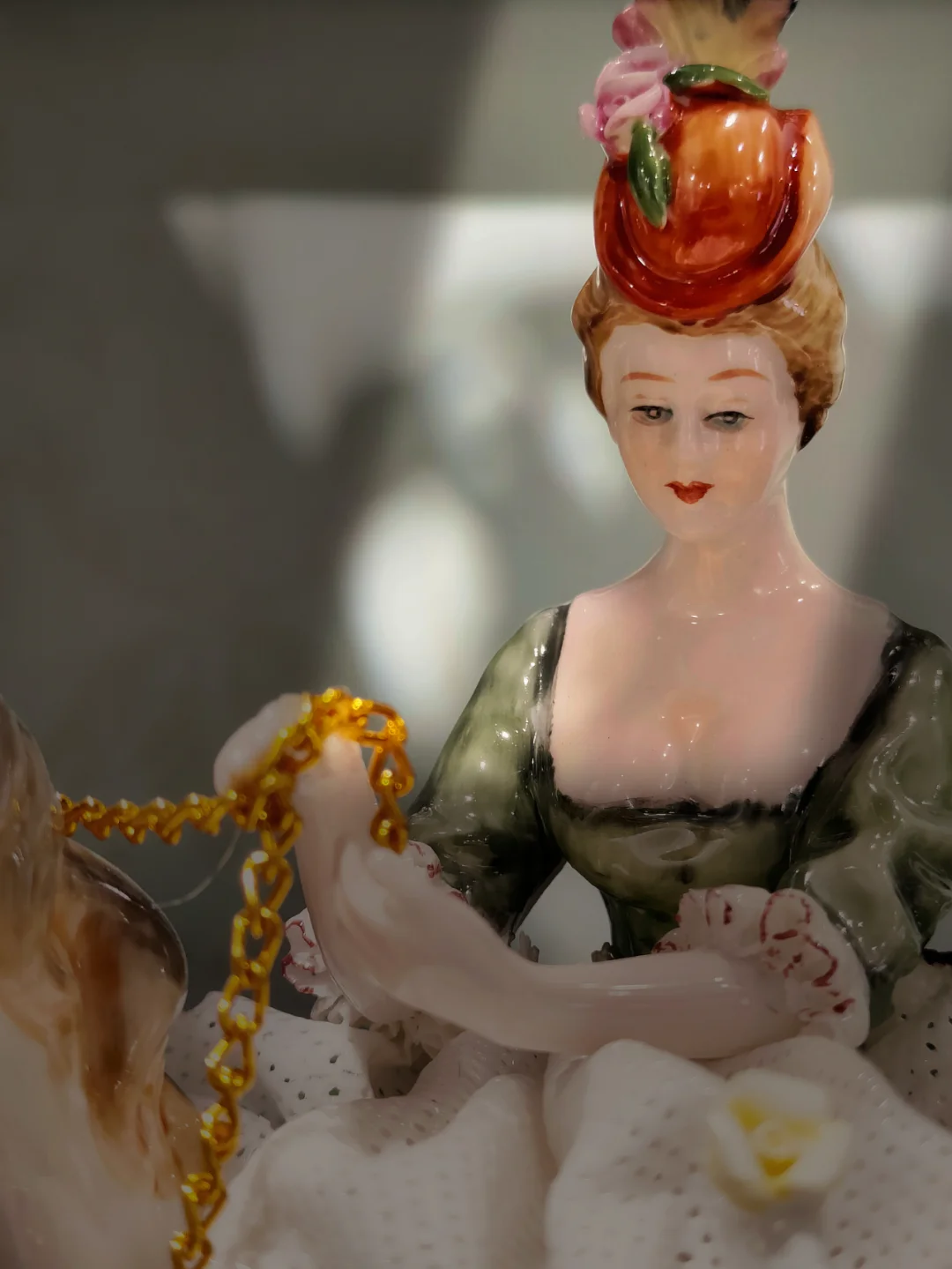 骑马淑女丨蕾丝瓷偶