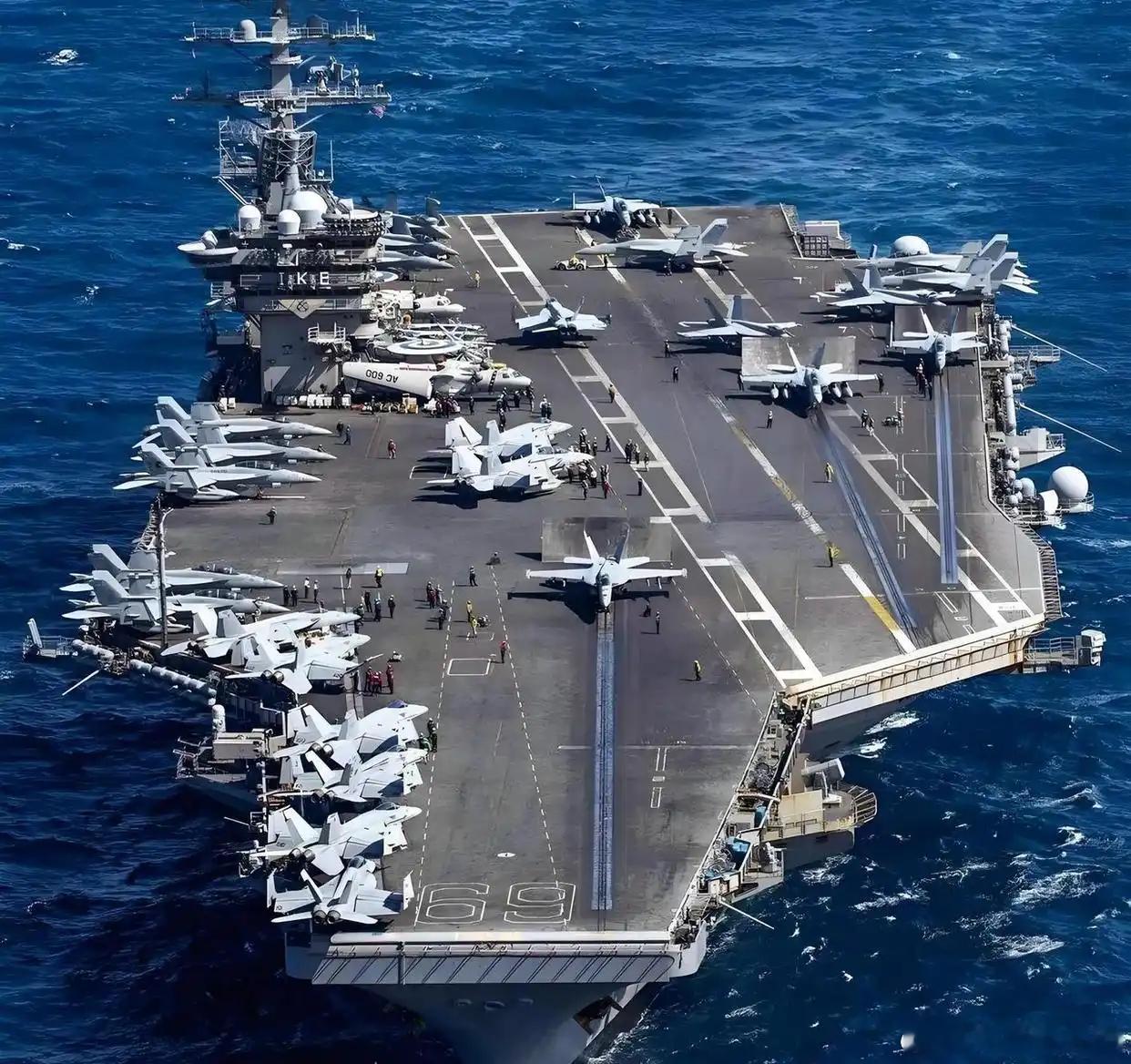 每天认识一件兵器烽火问鼎计划 “德怀特·D·艾森豪威尔”号（USS Dwight