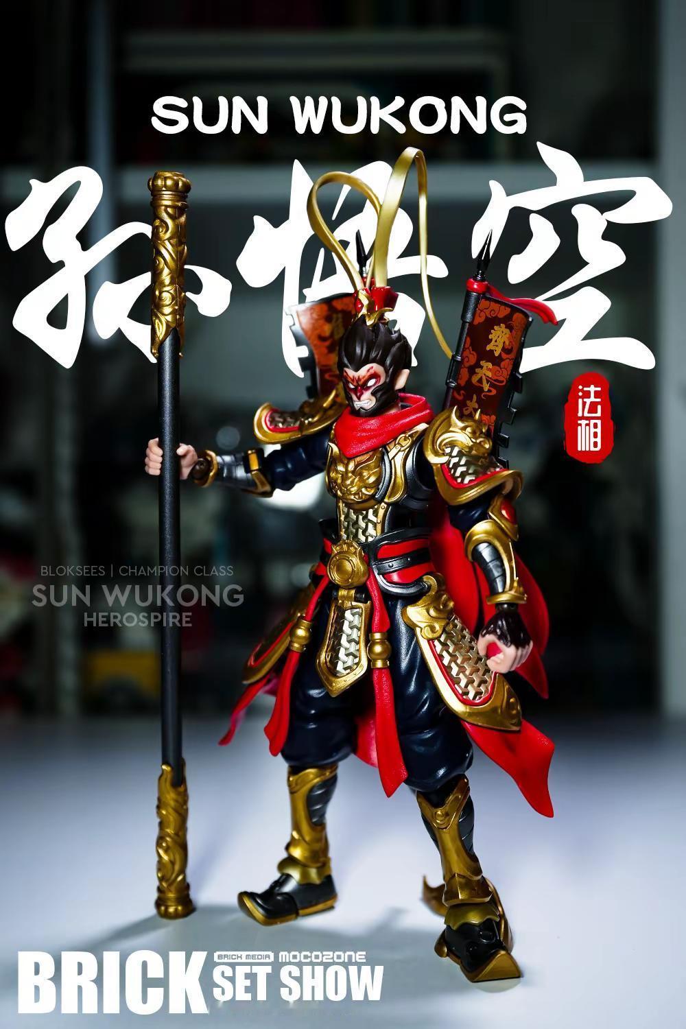 这是你心目中孙悟空的样子么?。虽然定位是超越版，但显然拼装的细节还是比较丰富的。