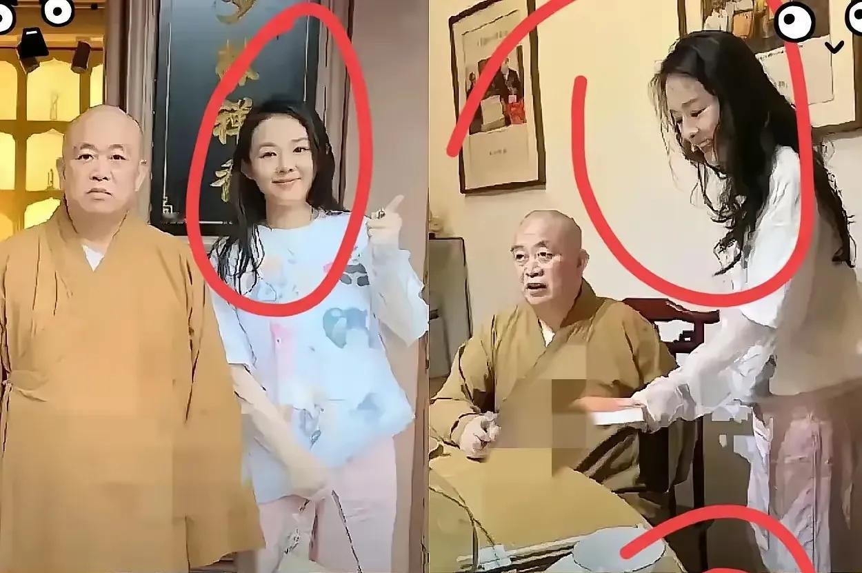 怎么了，和尚也是人。有钱了，美女如云。
释永信应该是是一位被耽误了的商业奇才，如