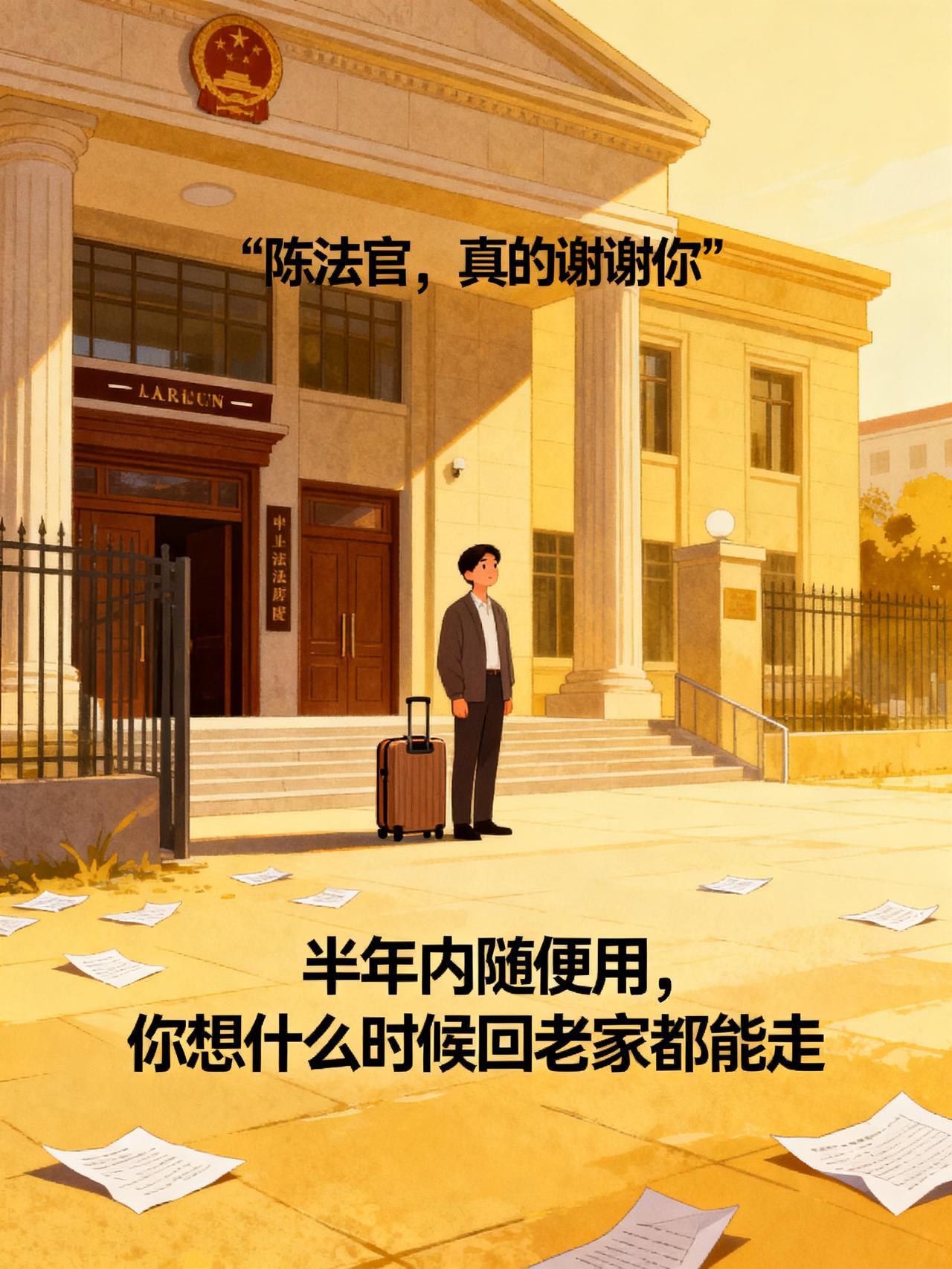 律师给法官买机票被拒收，法官疑惑：他怎么知道我奶奶要过生日？
陈法官，真的谢谢你