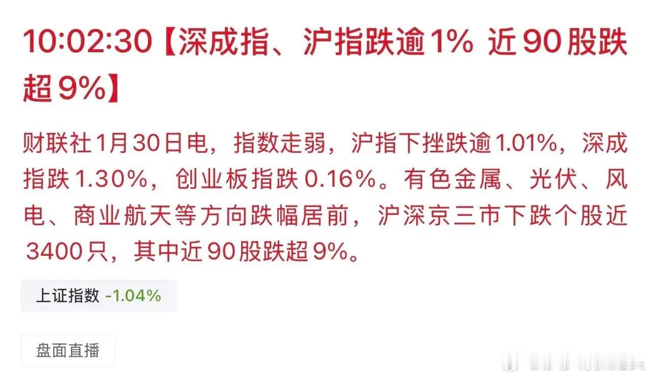 早盘市场出现明显调整，下跌家数比较多，接下来怎么看？今天市场的调整可以说是多重因