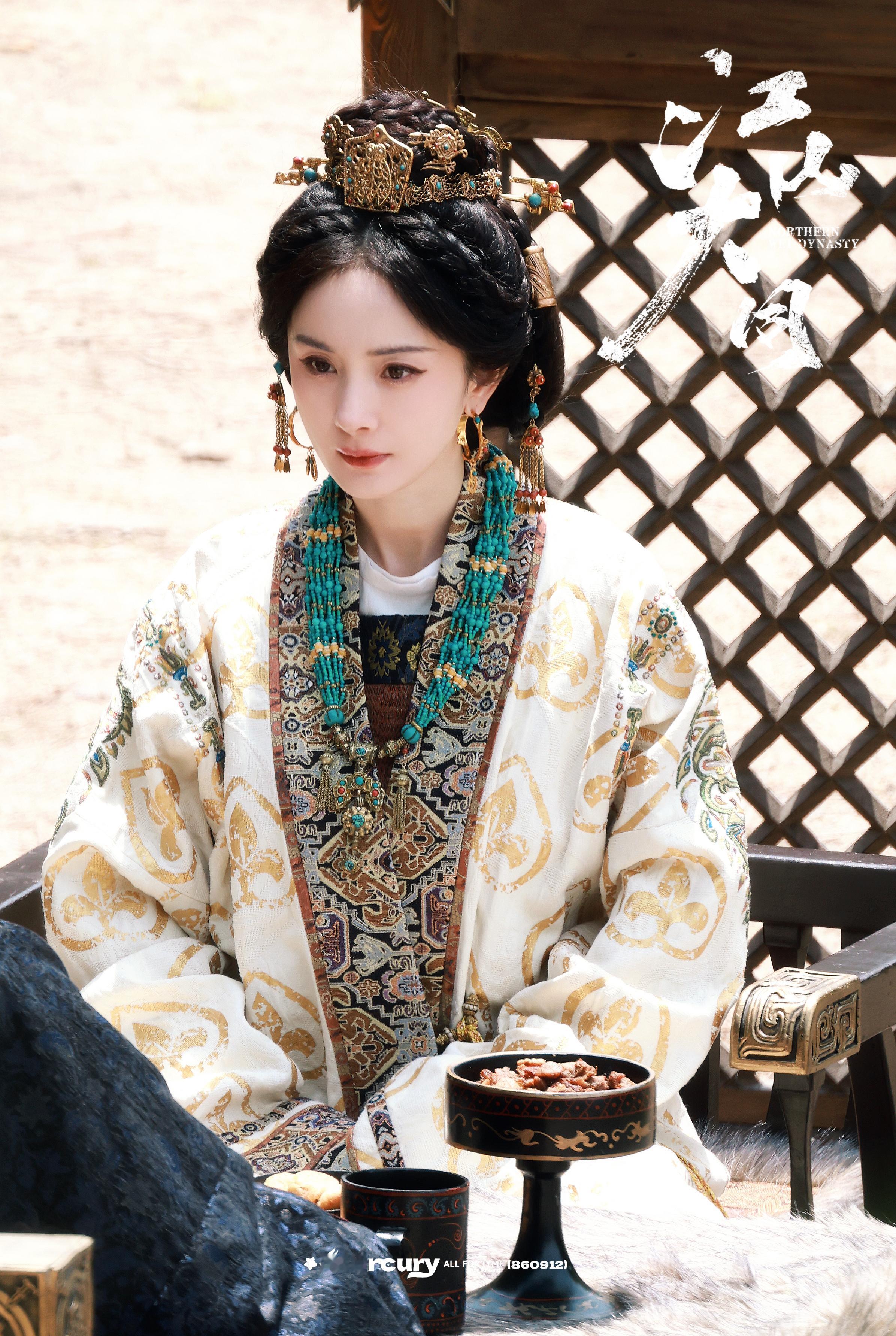 江山大同 杨幂江山大同最新造型，漂亮的女鹅