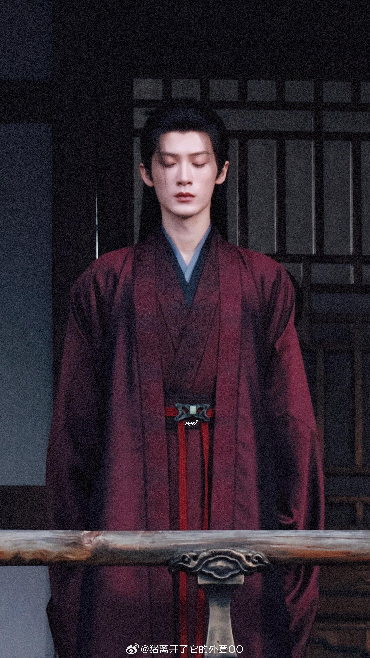 檀健次《何不同舟渡》谢却山正面路透图！！