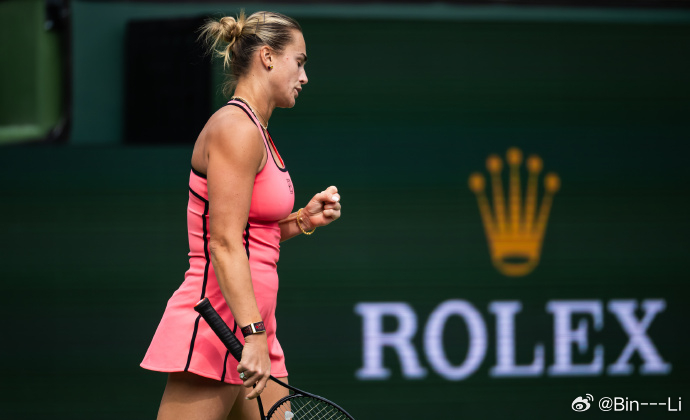 萨巴伦卡强势拿下印第安维尔斯开门红WTA1000印第安维尔斯站第二轮，澳网后首次