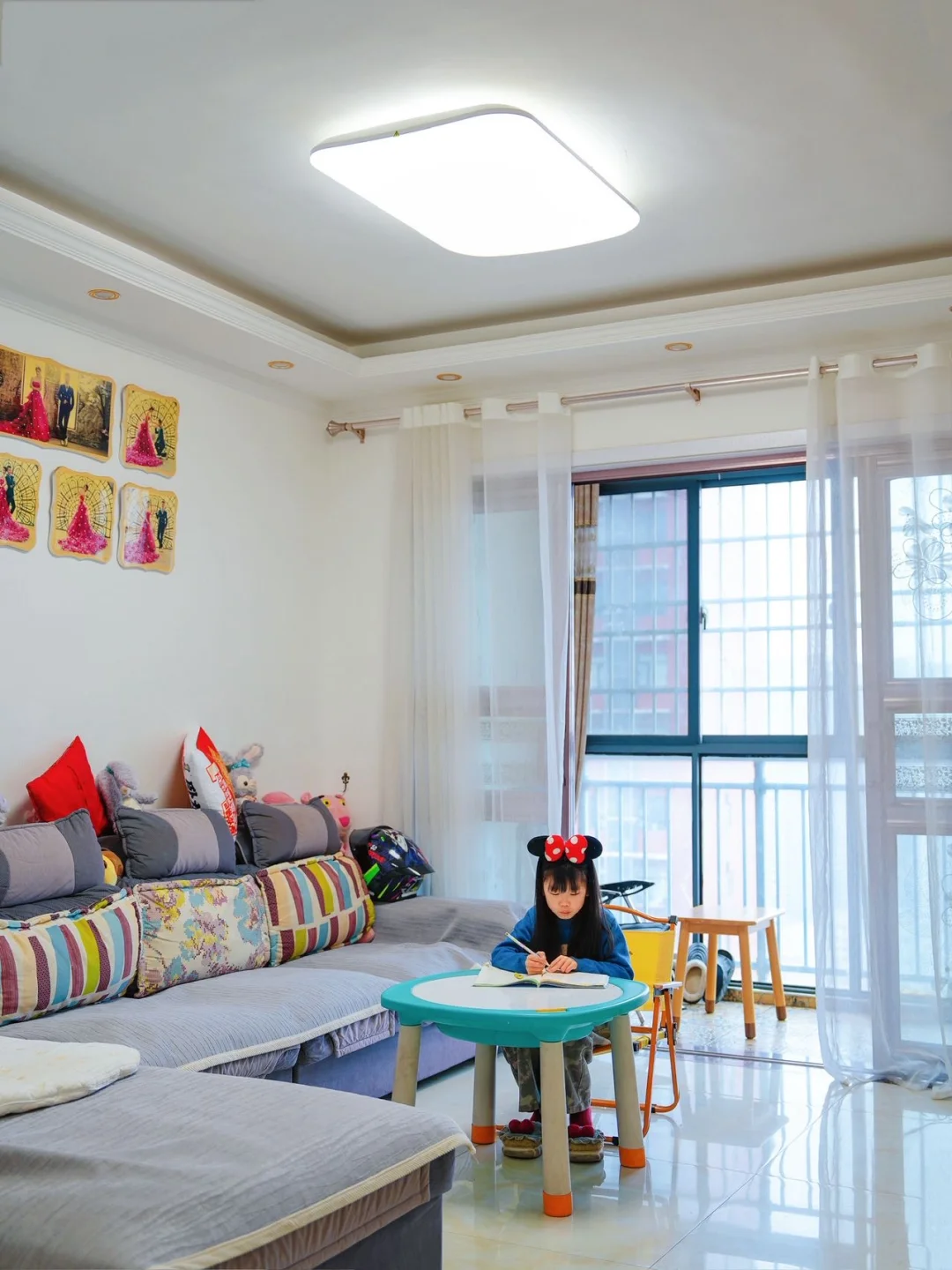 家有小学生来换这种吸顶灯吧！太香了！