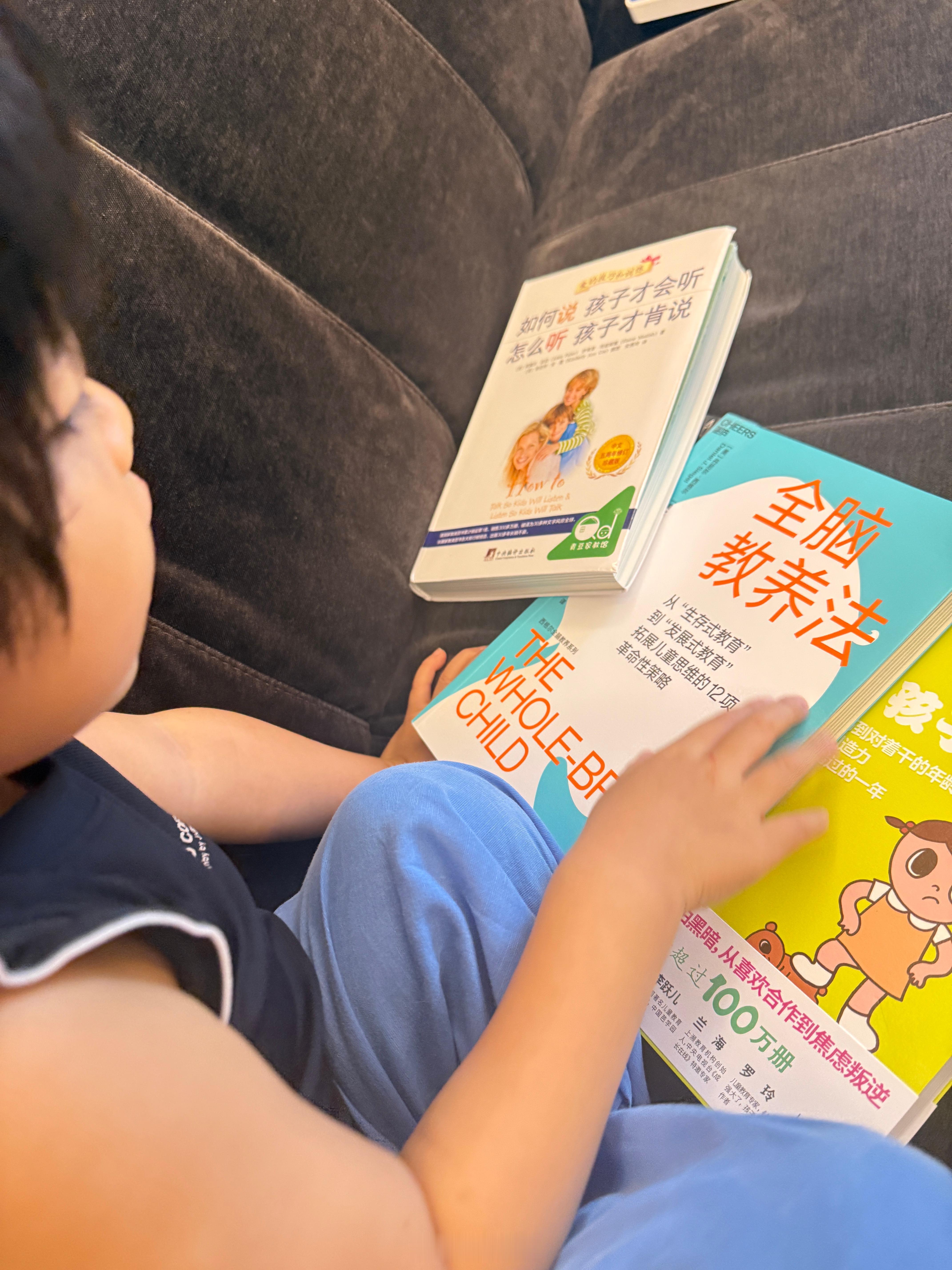 三岁以后的孩子越来越难搞了，于是我重操旧业又买了一对说明书，看看能不能找到点有用