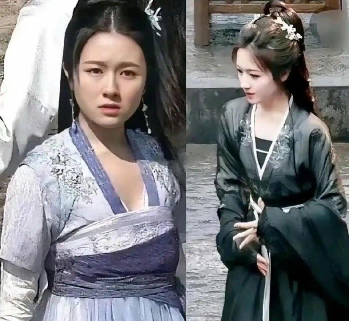 田曦薇和李兰迪对自己也太狠了吧早期和现在的体重相差这么多，果然明星不是一般人能当