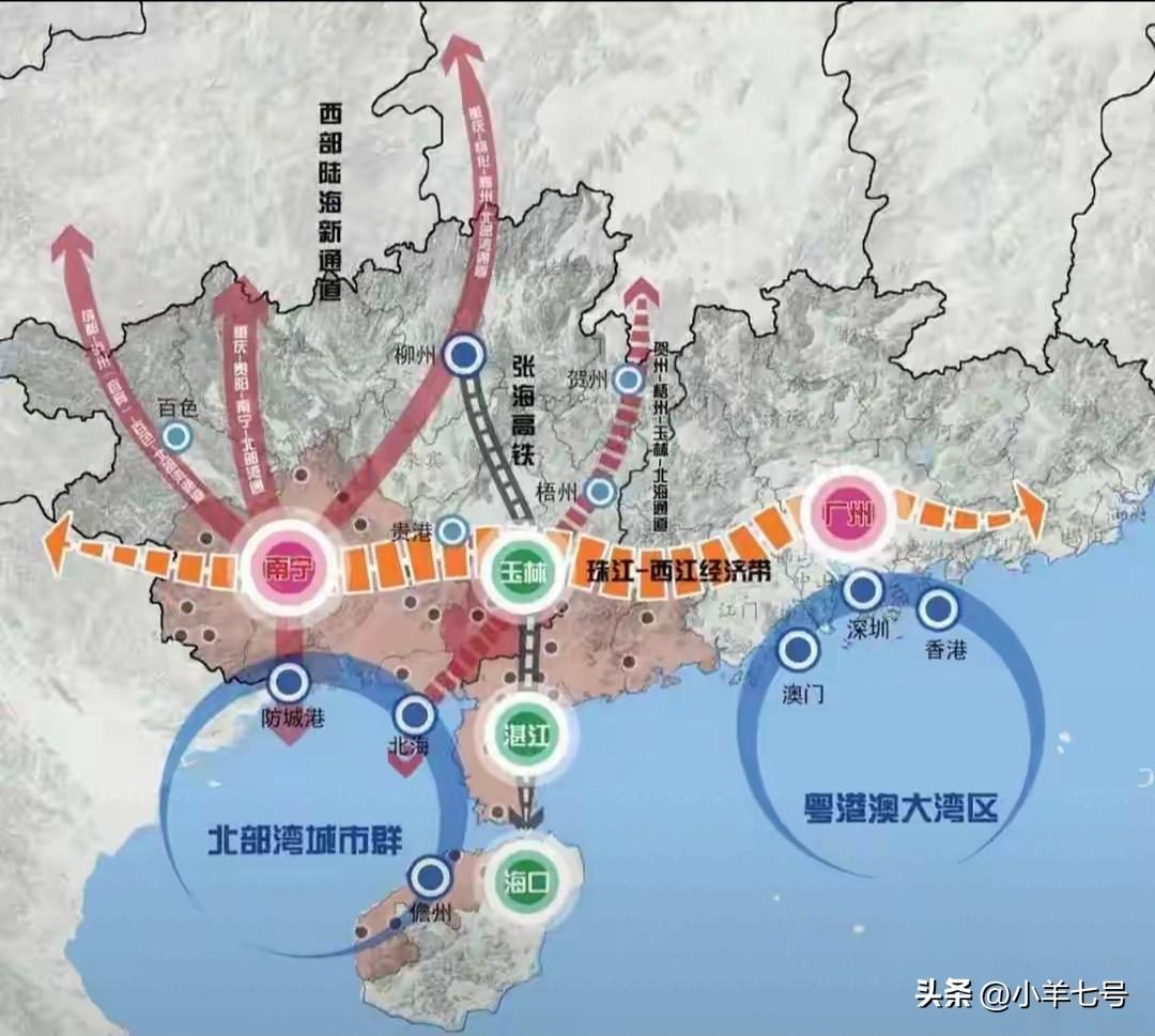 都说玉林是广西的“黑马”
这匹“黑马”未来会不会很亮眼！

从地理位置来看，玉林