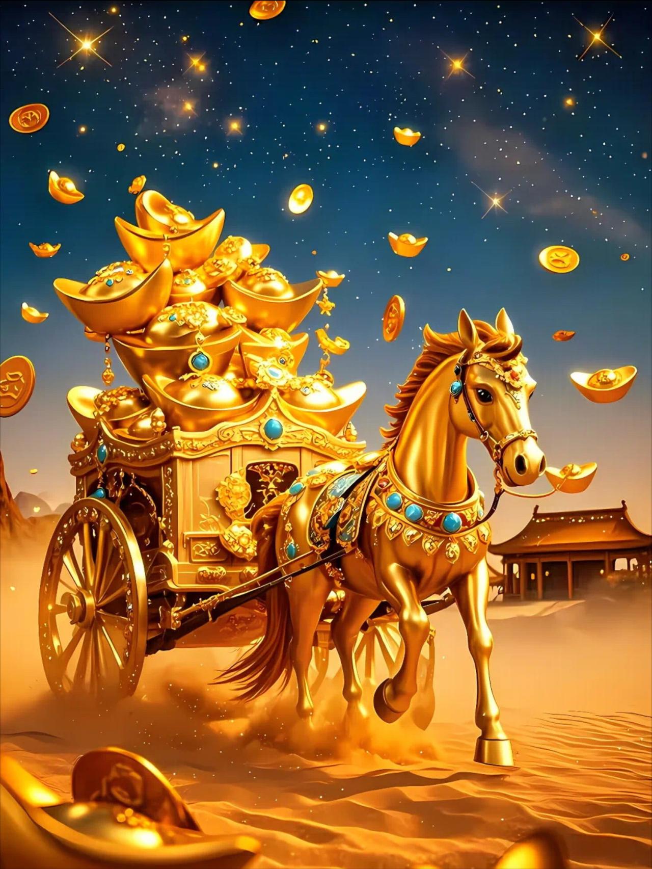 马上来财：这个春节我们玩得越嗨，外资涌入越猛，这就是“躺赢”

今年是丙午马年，