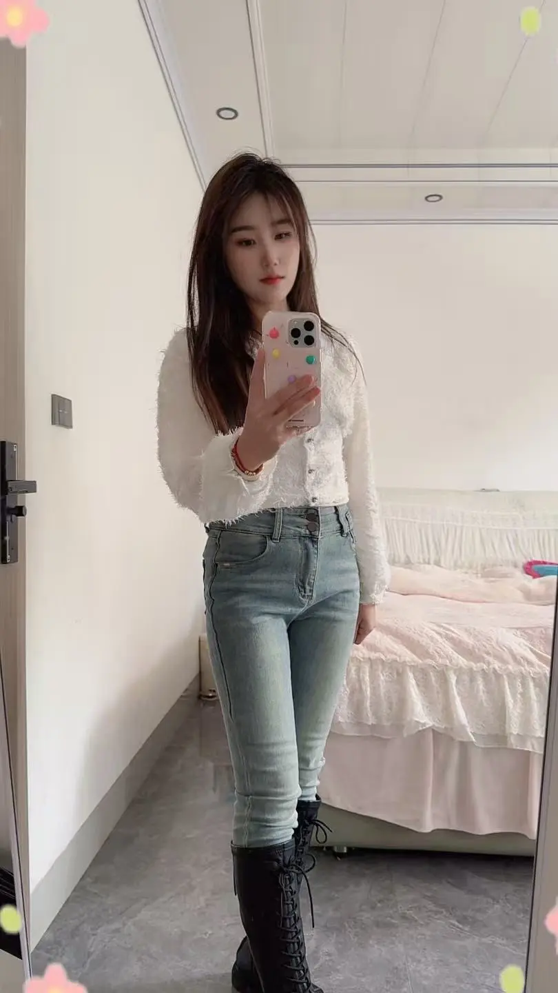 情感语录 牛仔裤穿搭