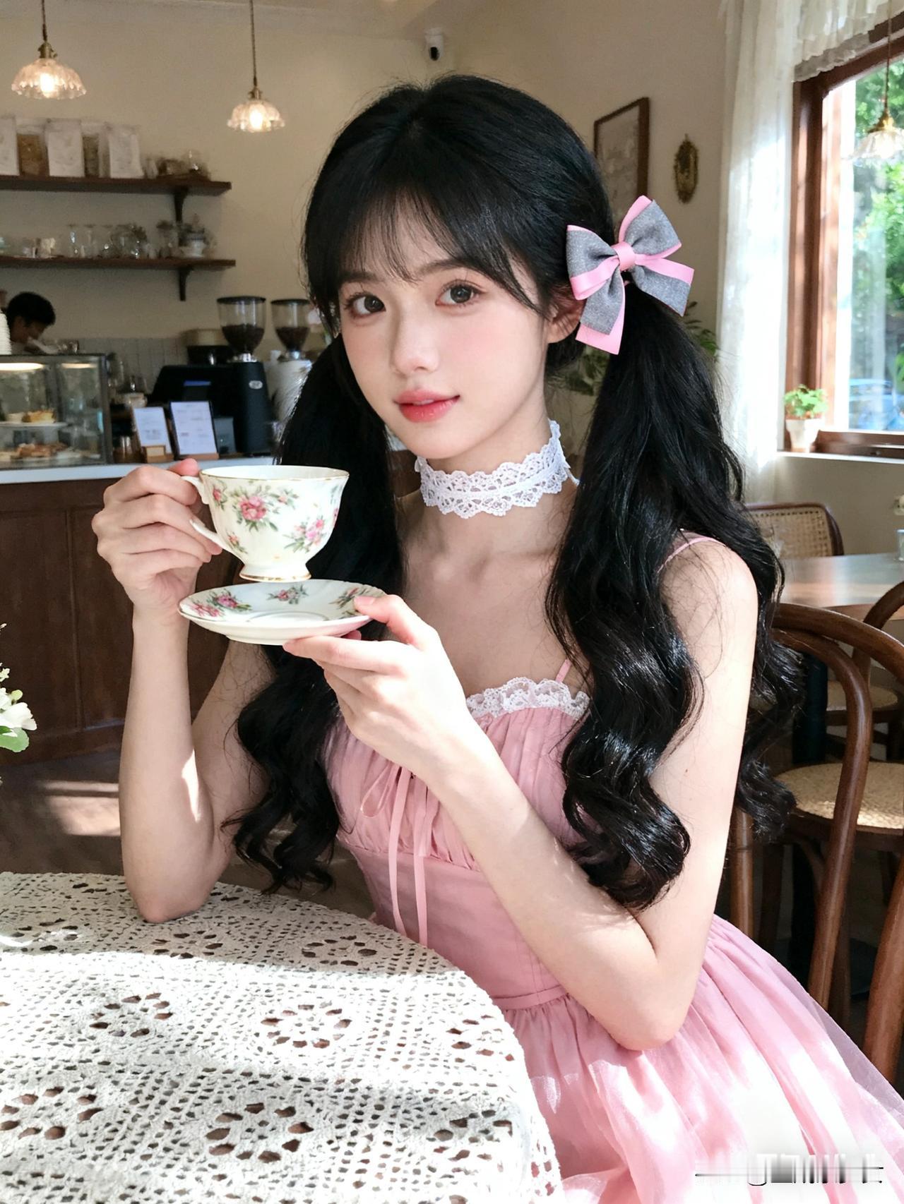 甜美公主风，梦幻般的存在。甜美