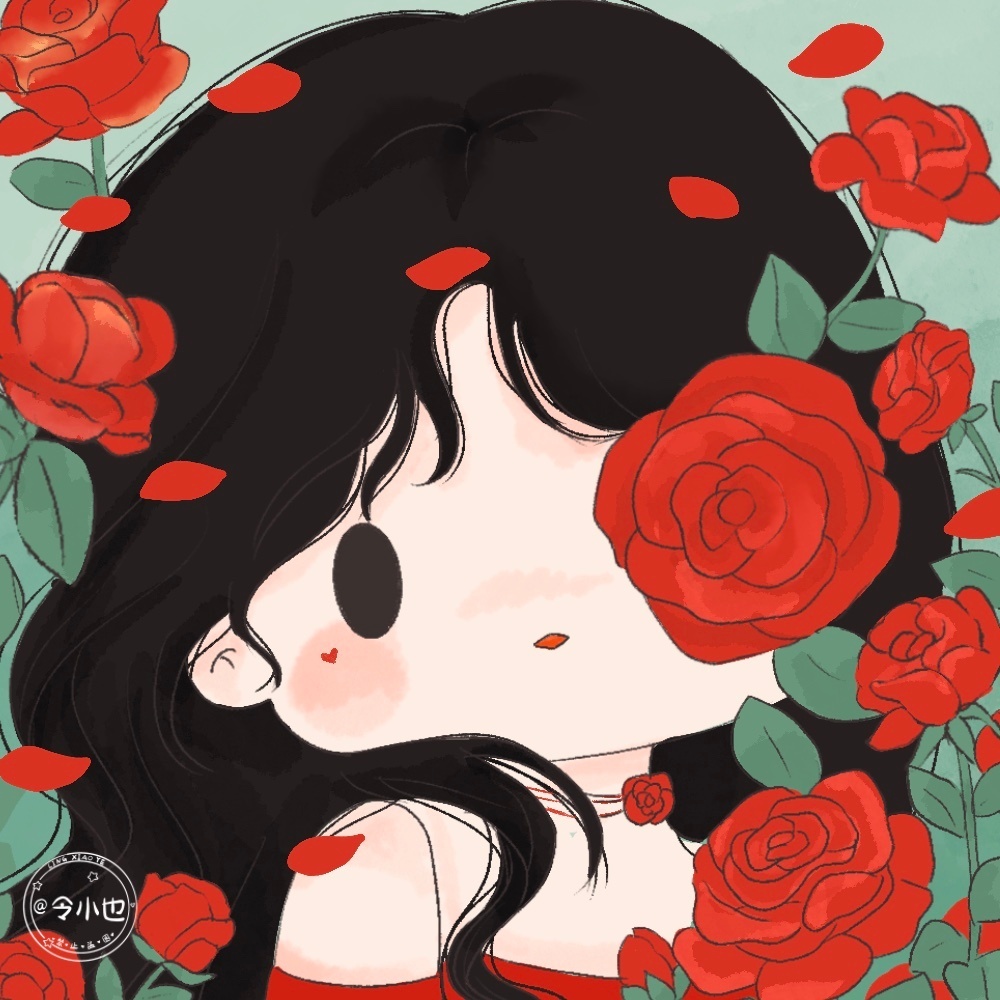花花拟人系列[桃花]  cr：#女生头像##可爱头像# ​​​