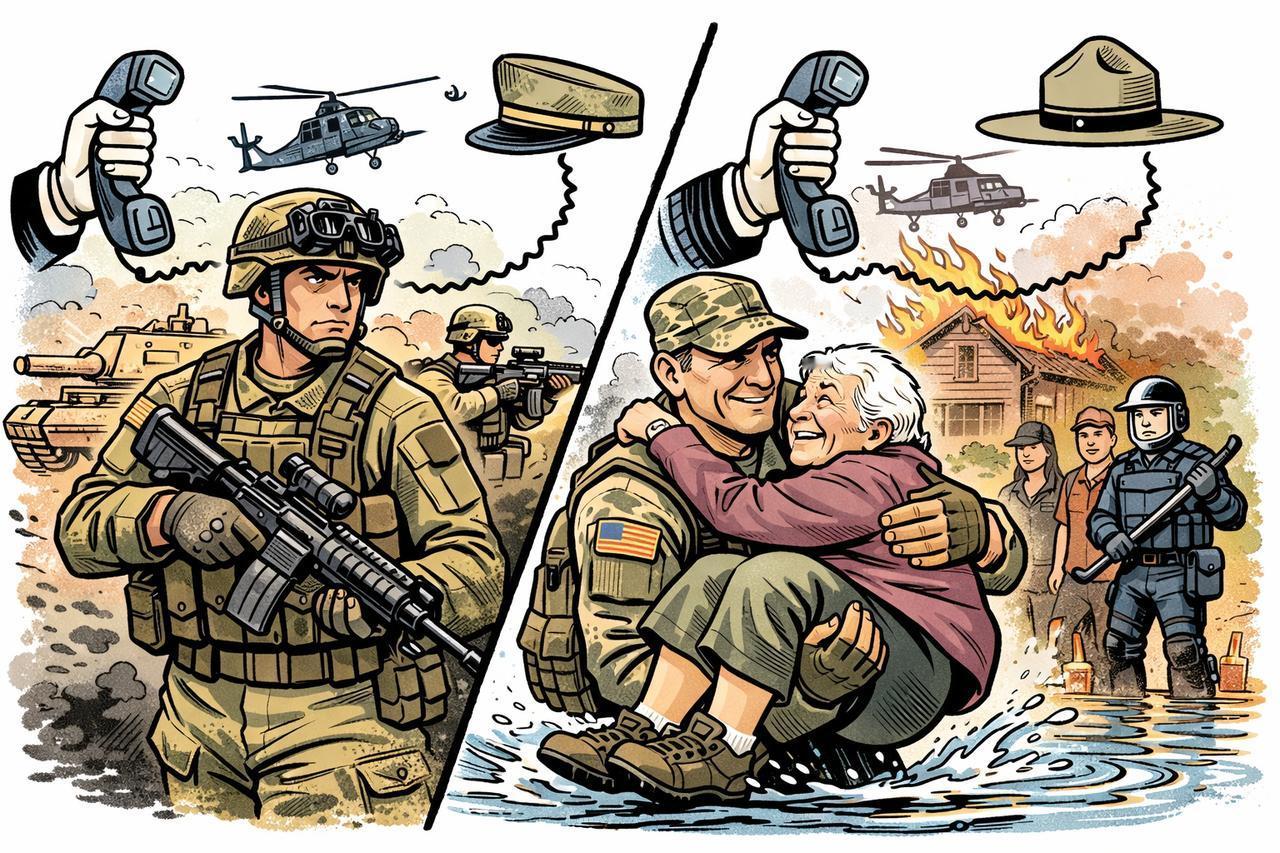 美国的国民警卫队和正规军到底差在哪儿？
正规军是联邦政府养的全职职业军队，国民警