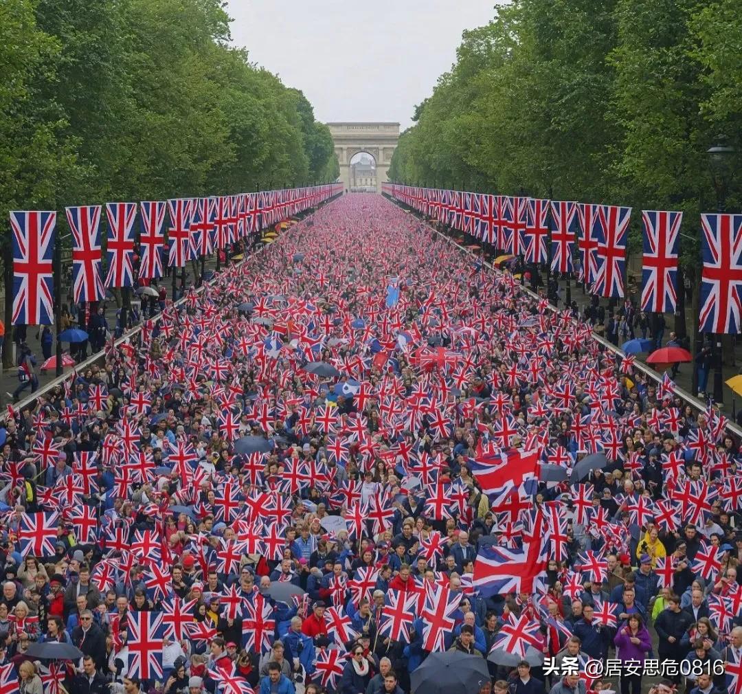🔥 英国伦敦震撼！百万民众抗议 誓言“夺回国家”！

哇，这张图并不是PS出来