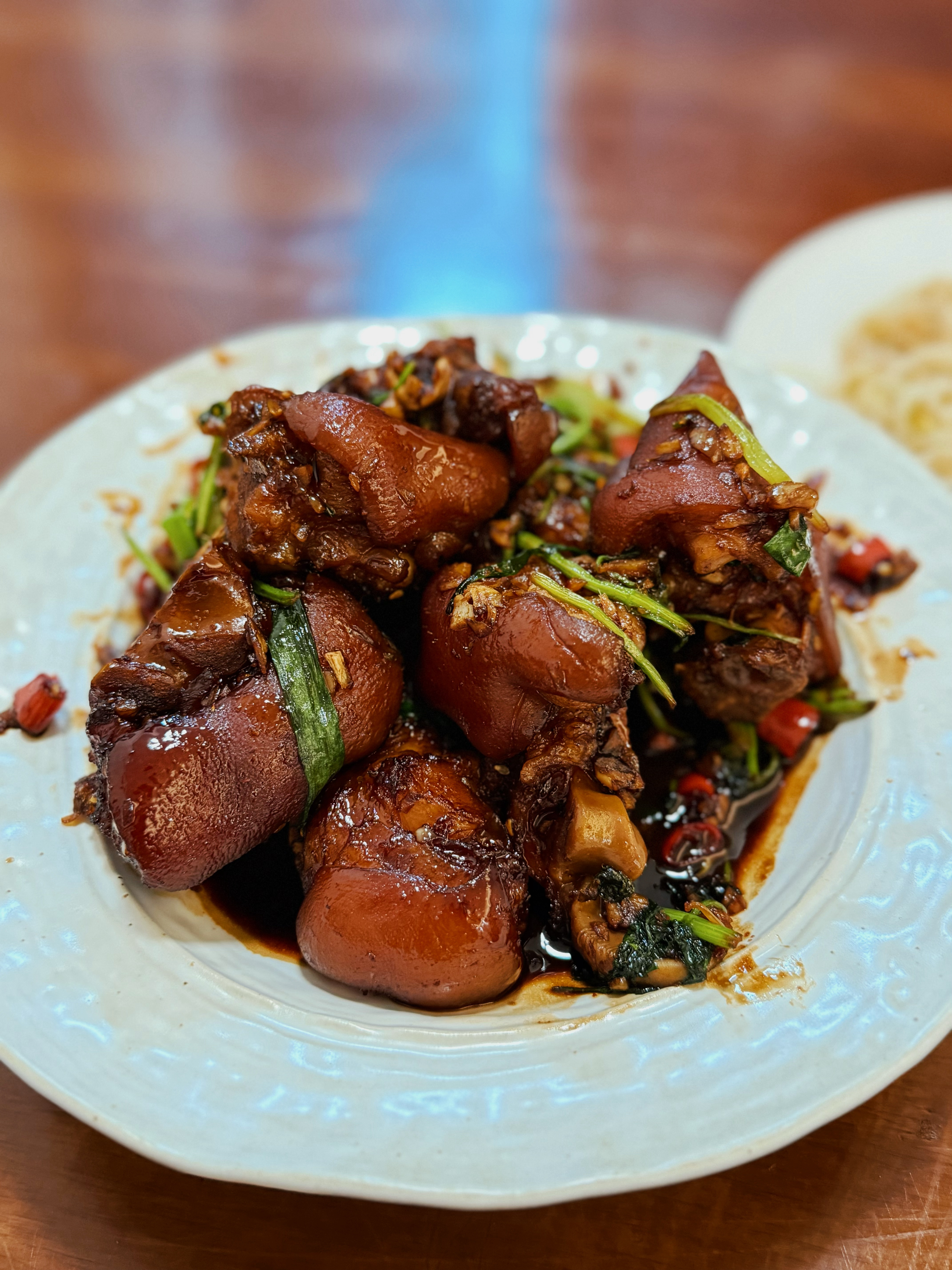 今晚这道江西辣猪手做得怎么样