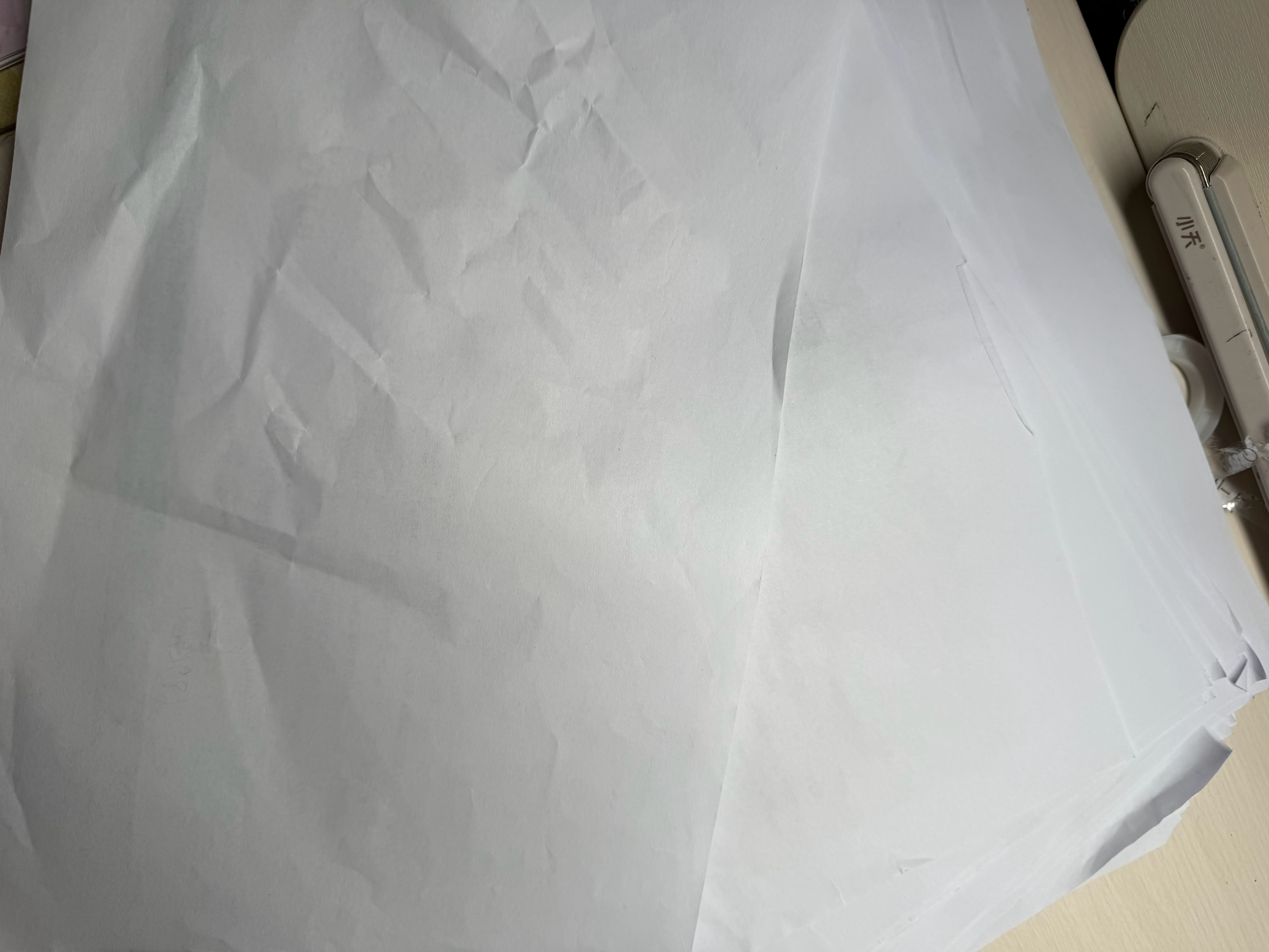 我把品牌方的产品资料带回家了，没有在酒店丢掉的原因，是我看背面都是空白的，可以拿