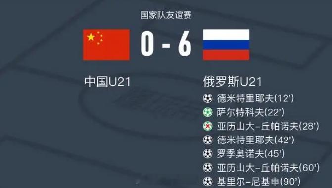 北京时间10月11日，安东尼奥带领的U21国足与俄罗斯U21国家队进行了一场闭门