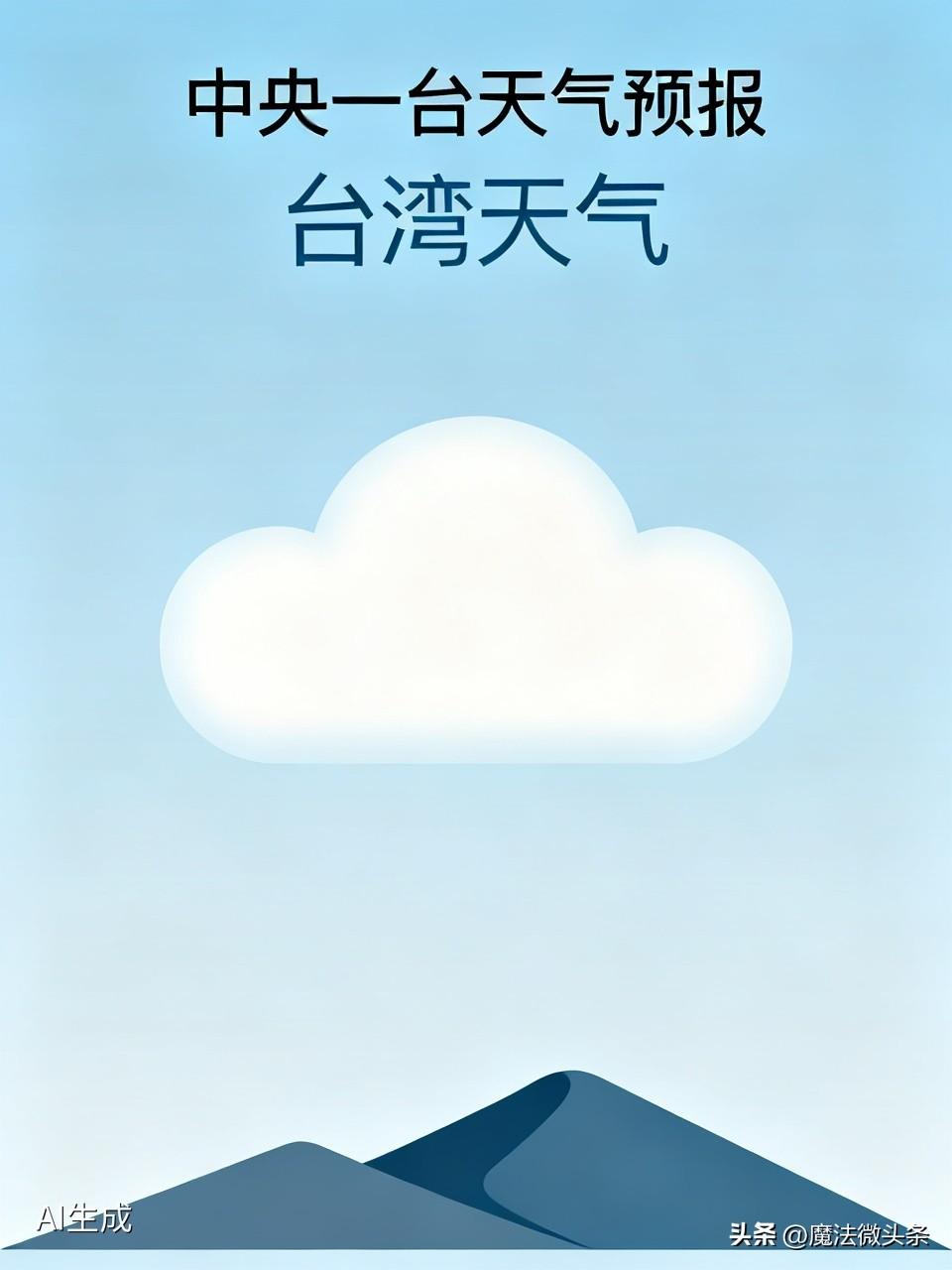 今天刚发现，下午七点半中央一台天气预报里有播（台湾）天气，是刚播没多久呢，还是早