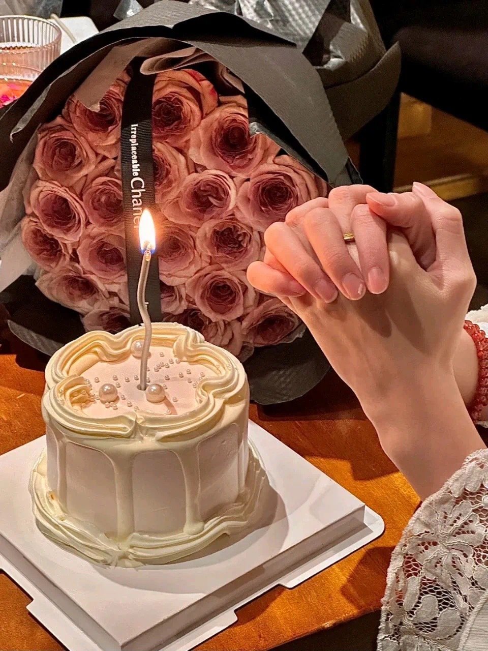 𝕓𝕚𝕦～𝟑 𝟐 𝟏 ʺ̤ 吹蜡烛🎂许愿：一夜暴富🀅  有钱𝗵?