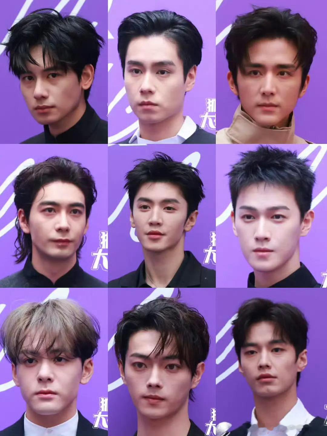 GQ红毯男明星怼脸生图，许凯、胡先煦、胡一天、张新成、陈星旭、陈哲远、曾舜晞、时