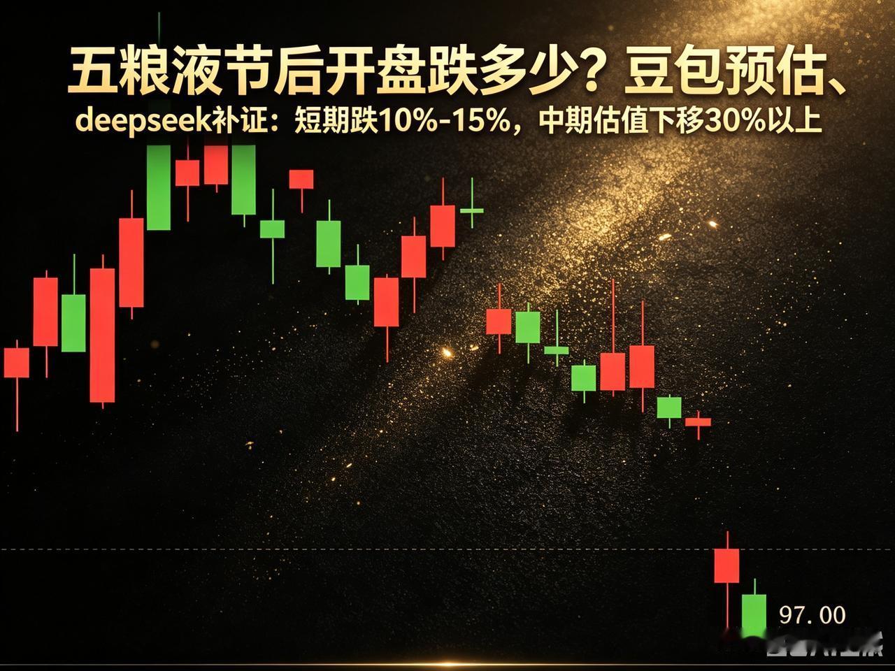 散户注意了：五粮液节后开盘跌多少？豆包预估、deepseek补证：短期跌10%-