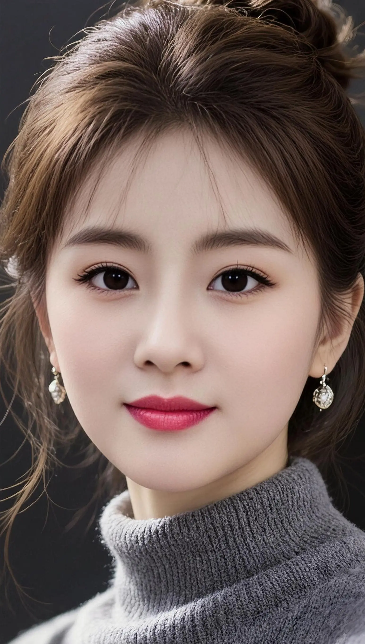 AI高领毛衣写真 随变ai随便玩