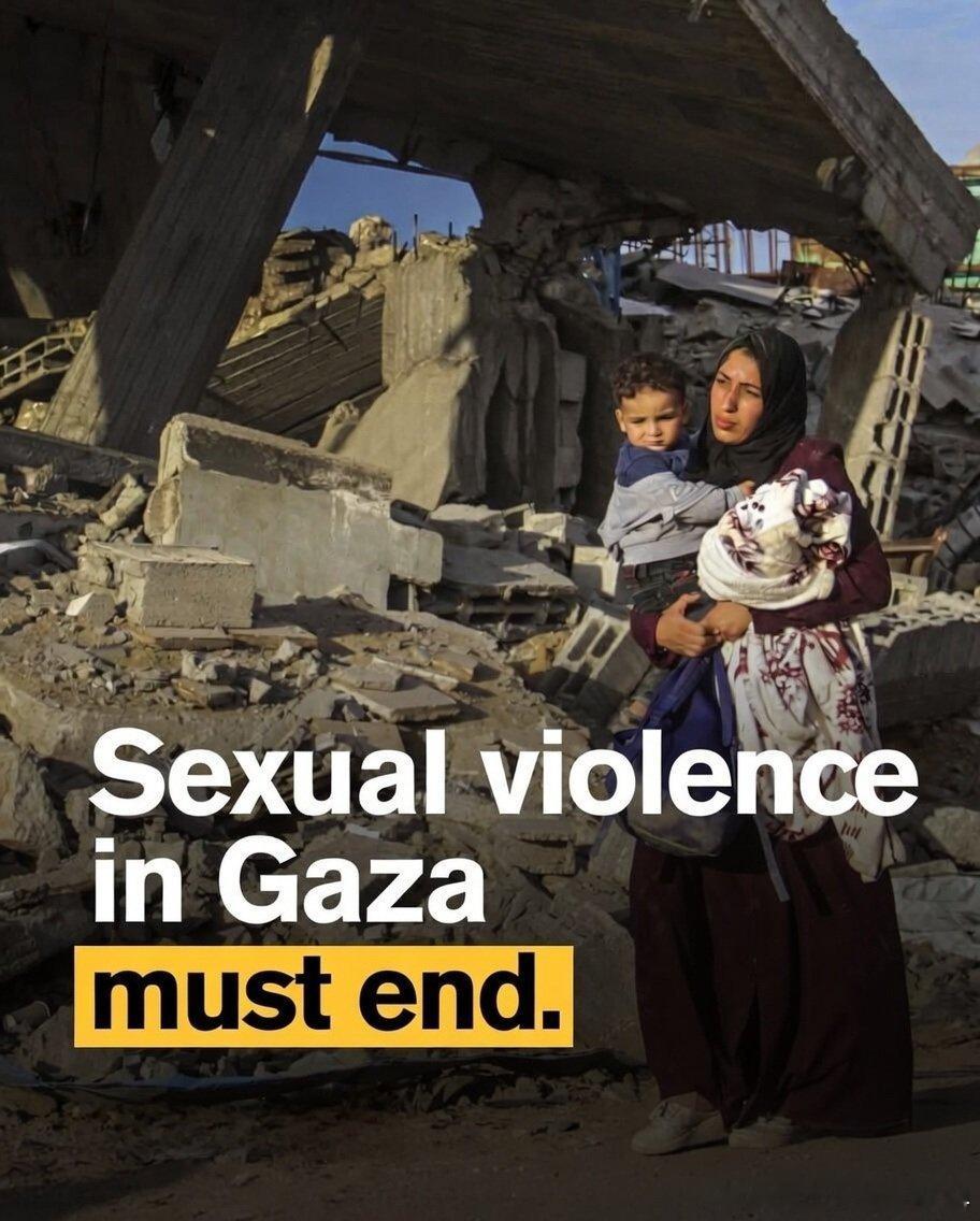 在加沙系统性性暴力的指控中，妇女权利团体集体缺席以下是多份证词和报告所指控的内容